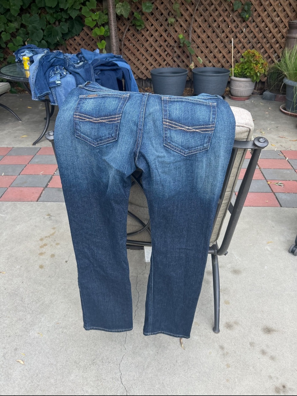 Ariat Women's Dark Blue Bootcut Jeans